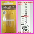 JOHN JAMES CHENILLE HAND SEWING NEEDLE SIZE 18/24